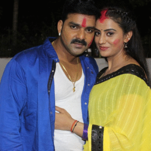 Bhojpuri stars Pawan Singh and Akshara Singh