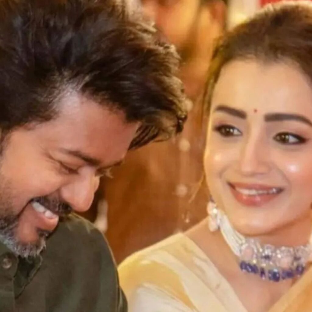 trisha krishnan and vijay thalapathy