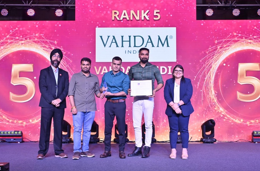 VAHDAM® India Ranks Among India's Top 5 Great Workplaces 2026